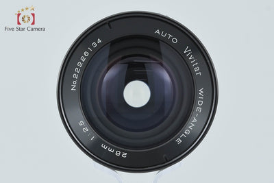 [Used] Vivitar Auto WIDE-ANGLE 28mm f/2.5 for Nikon