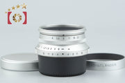 [Used] Voigtlander SNAPSHOT-SKOPAR 25mm f/4 MC Silver L39 Leica Screw Mount