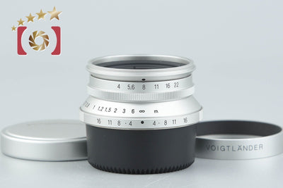 [Used] Voigtlander SNAPSHOT-SKOPAR 25mm f/4 MC Silver L39 Leica Screw Mount