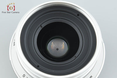 [Used] Voigtlander SNAPSHOT-SKOPAR 25mm f/4 MC Silver L39 Leica Screw Mount