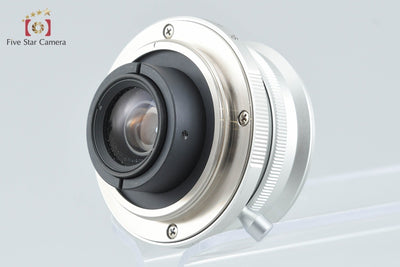 [Used] Voigtlander SNAPSHOT-SKOPAR 25mm f/4 MC Silver L39 Leica Screw Mount