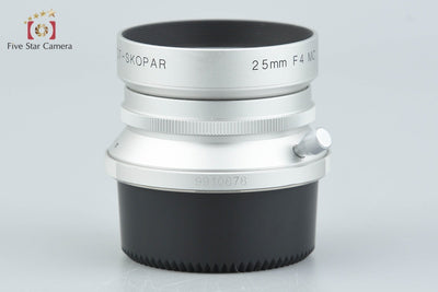 [Used] Voigtlander SNAPSHOT-SKOPAR 25mm f/4 MC Silver L39 Leica Screw Mount