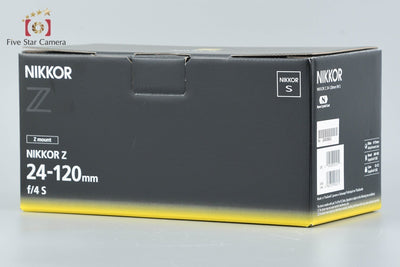 [Used] Nikon NIKKOR-Z 24-120mm f/4 S with original box