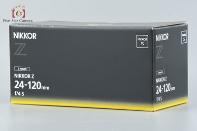 [Used] Nikon NIKKOR-Z 24-120mm f/4 S with original box