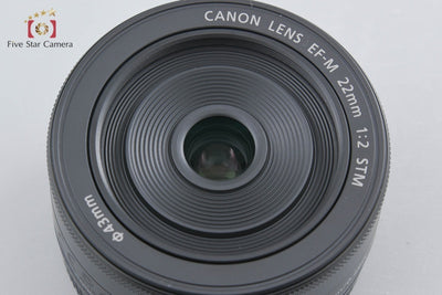 [Used] Canon EF-M 22mm f/2 STM Black