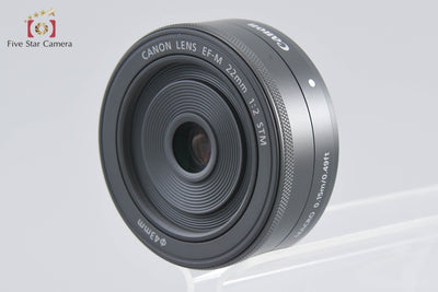 [Used] Canon EF-M 22mm f/2 STM Black