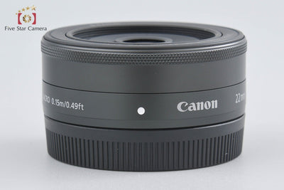 [Used] Canon EF-M 22mm f/2 STM Black