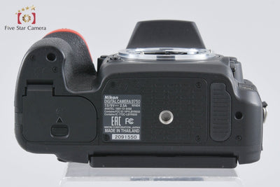 [Used] Nikon D750 Digital SLR Camera, Low Shutter Count