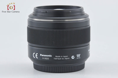 [Used] Panasonic LUMIX LEICA DG SUMMILUX 25mm f/1.4 ASPH. H-X025