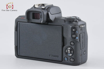 [Used] Canon EOS Kiss M2 Double Zoom Lens Kit Black