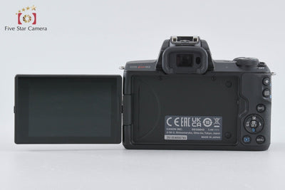 [Used] Canon EOS Kiss M2 Double Zoom Lens Kit Black