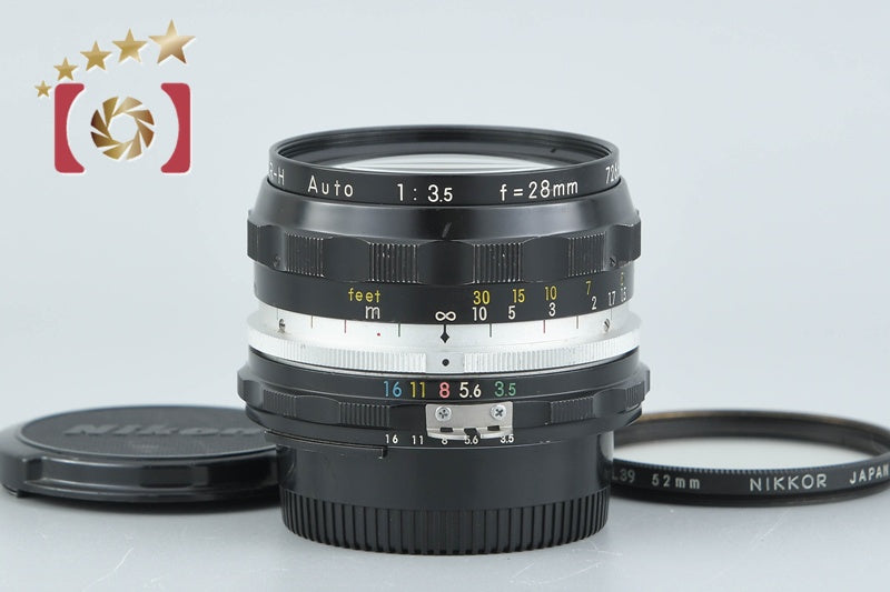 [Used] Nikon Nikkor-H Auto 28mm f/3.5 Ai Modified