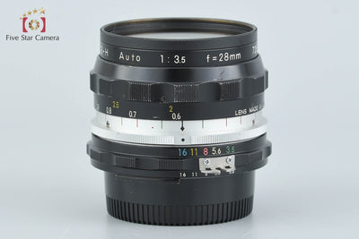 [Used] Nikon Nikkor-H Auto 28mm f/3.5 Ai Modified