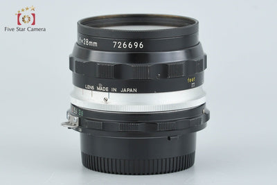 [Used] Nikon Nikkor-H Auto 28mm f/3.5 Ai Modified