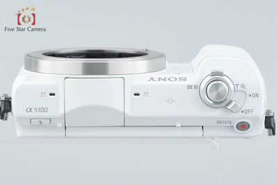 【中古】SONY ソニー α5100 ILCE-5100 ホワイト ミラーレス一眼レフカメラ