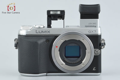 Used Panasonic LUMIX DMC-GX7 Silver + LUMIX G X VARIO 14-42mm f/3.5-5.6 ASPH. POWER O.I.S. H-PS14042