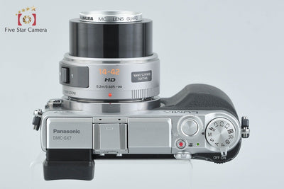 Used Panasonic LUMIX DMC-GX7 Silver + LUMIX G X VARIO 14-42mm f/3.5-5.6 ASPH. POWER O.I.S. H-PS14042