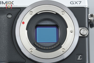 Used Panasonic LUMIX DMC-GX7 Silver + LUMIX G X VARIO 14-42mm f/3.5-5.6 ASPH. POWER O.I.S. H-PS14042