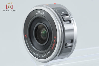 Used Panasonic LUMIX DMC-GX7 Silver + LUMIX G X VARIO 14-42mm f/3.5-5.6 ASPH. POWER O.I.S. H-PS14042