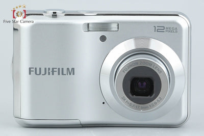 【中古】FUJIFILM 富士フイルム FinePix AV130 シルバー コンパクトデジタルカメラ 元箱付き