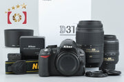 [Used] Nikon D3100 Double Zoom Kit Black