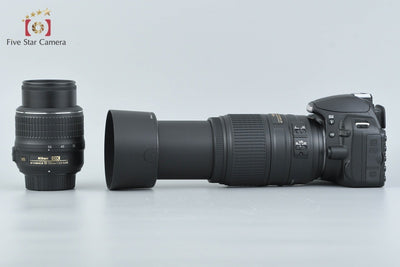 [Used] Nikon D3100 Double Zoom Kit Black