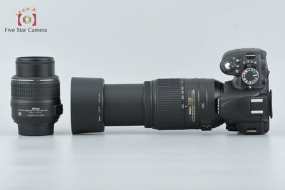 [Used] Nikon D3100 Double Zoom Kit Black