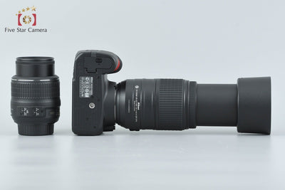 [Used] Nikon D3100 Double Zoom Kit Black