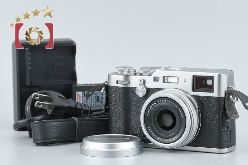[Used] FUJIFILM Fuji Film X100F Silver Compact Digital Camera
