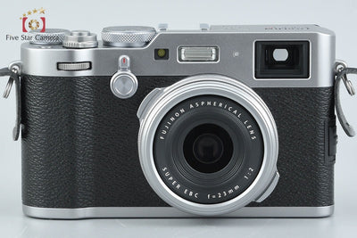 [Used] FUJIFILM Fuji Film X100F Silver Compact Digital Camera