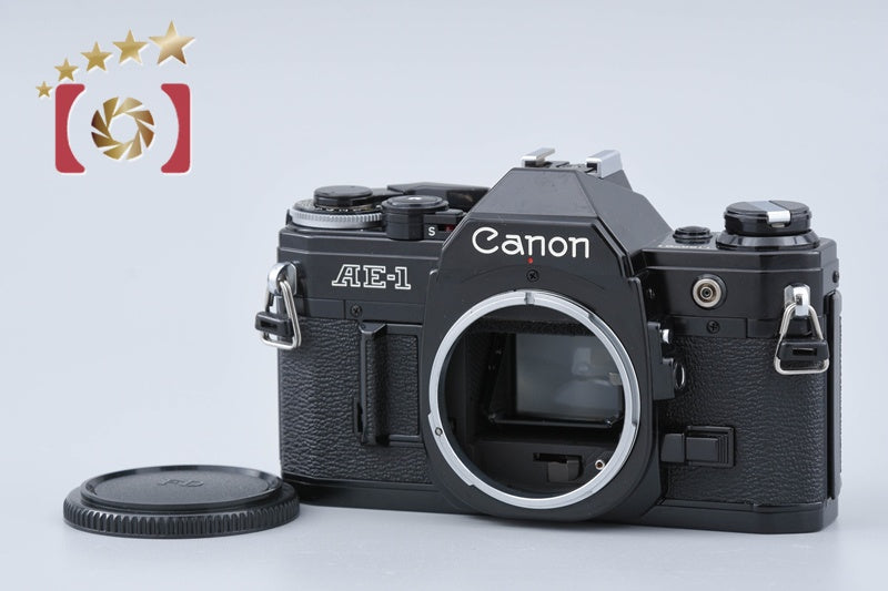 [Used] Canon AE-1 Black Film SLR Camera