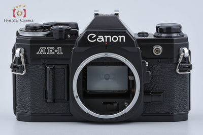 [Used] Canon AE-1 Black Film SLR Camera