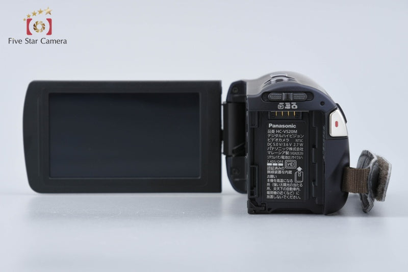中古】Panasonic パナソニック HC-V520M ダークネイビー デジタル