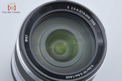 [Used] SONY E 18-200mm f/3.5-6.3 OSS SEL18200 Silver