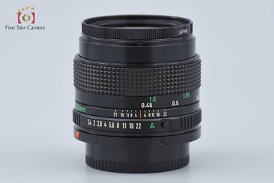 [Used] Canon New FD 50mm f/1.4