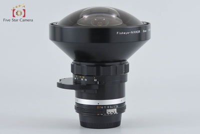 【中古】Nikon ニコン Ai-S Fisheye-NIKKOR 8mm f/2.8