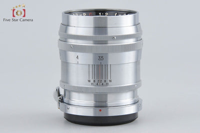 [Used] Nikon NIKKOR-P.C 85mm f/2 Silver Nikon S Mount