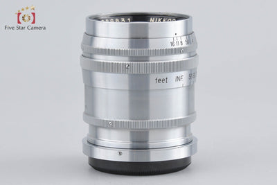 [Used] Nikon NIKKOR-P.C 85mm f/2 Silver Nikon S Mount