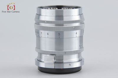 [Used] Nikon NIKKOR-P.C 85mm f/2 Silver Nikon S Mount