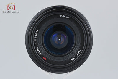 【中古】MINOLTA ミノルタ AF 28mm f/2.8 旧タイプ