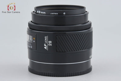 【中古】MINOLTA ミノルタ AF 28mm f/2.8 旧タイプ