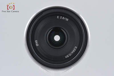[Used] SONY E 16mm f/2.8 SEL16F28