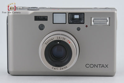 [Used] CONTAX T3 Single Tooth Compact Film Camera with Data Back