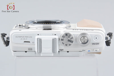 【中古】OLYMPUS オリンパス PEN Lite E-PL7 ホワイト ミラーレス一眼カメラ