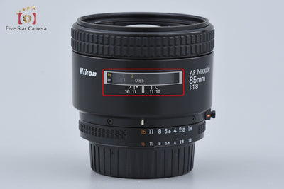 【中古】Nikon ニコン AF NIKKOR 85mm f/1.8