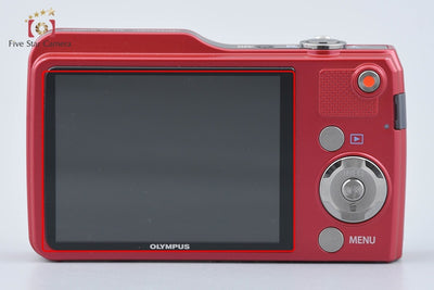 【中古】OLYMPUS オリンパス VG-170 レッド コンパクトデジタルカメラ
