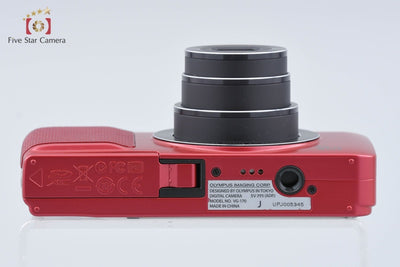 【中古】OLYMPUS オリンパス VG-170 レッド コンパクトデジタルカメラ