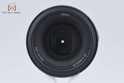 【中古】Nikon ニコン AF-S NIKKOR 50mm f/1.8 G