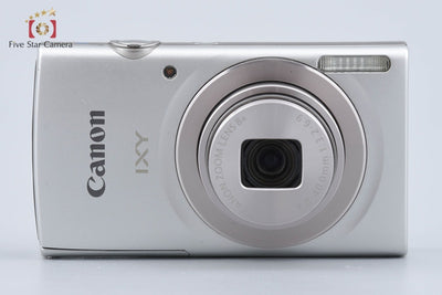 【中古】Canon キヤノン IXY 180 シルバー コンパクトデジタルカメラ
