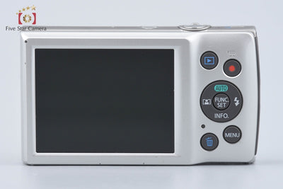【中古】Canon キヤノン IXY 180 シルバー コンパクトデジタルカメラ